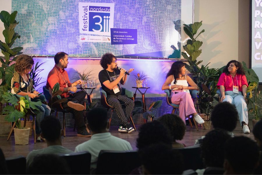 Mesa “Pensando fora da caixa: como encontrar sua audiência” no Festival 3i traz discussão sobre jornalismo no Nordeste
